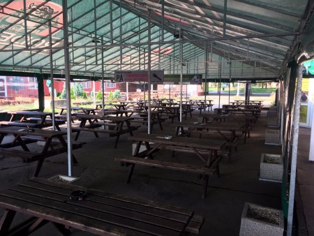 restaurace kovárna u hodin ostrava venkovní zahrádka